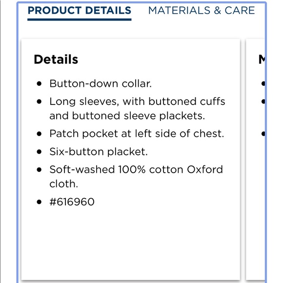 *NWT* Old Navy Oxford Long-Sleeve Shirts (5T) - Picture 7 of 7